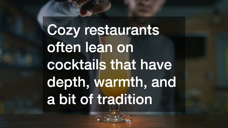 bartender mixing a drink